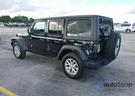 2023 Jeep Wrangler 4-Door Sport S 4X4 из США, поврежденный, VIN 1C4HJXDN6PW618249